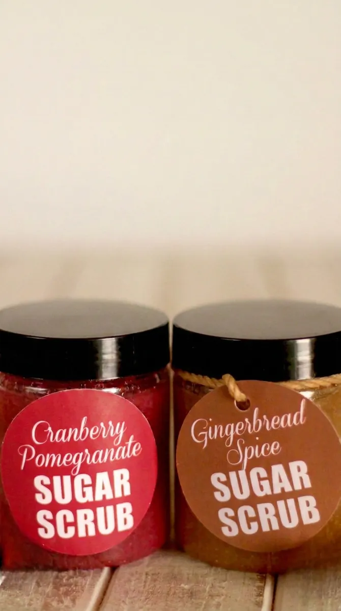 Whipped Sugar Scrub in a Jar
