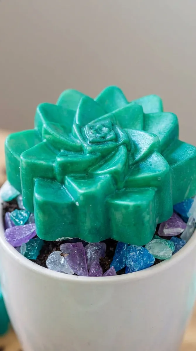 Soap That Looks Like a Succulent